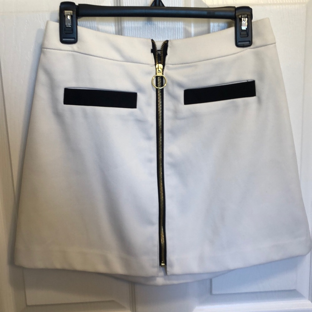 Express White Skirt